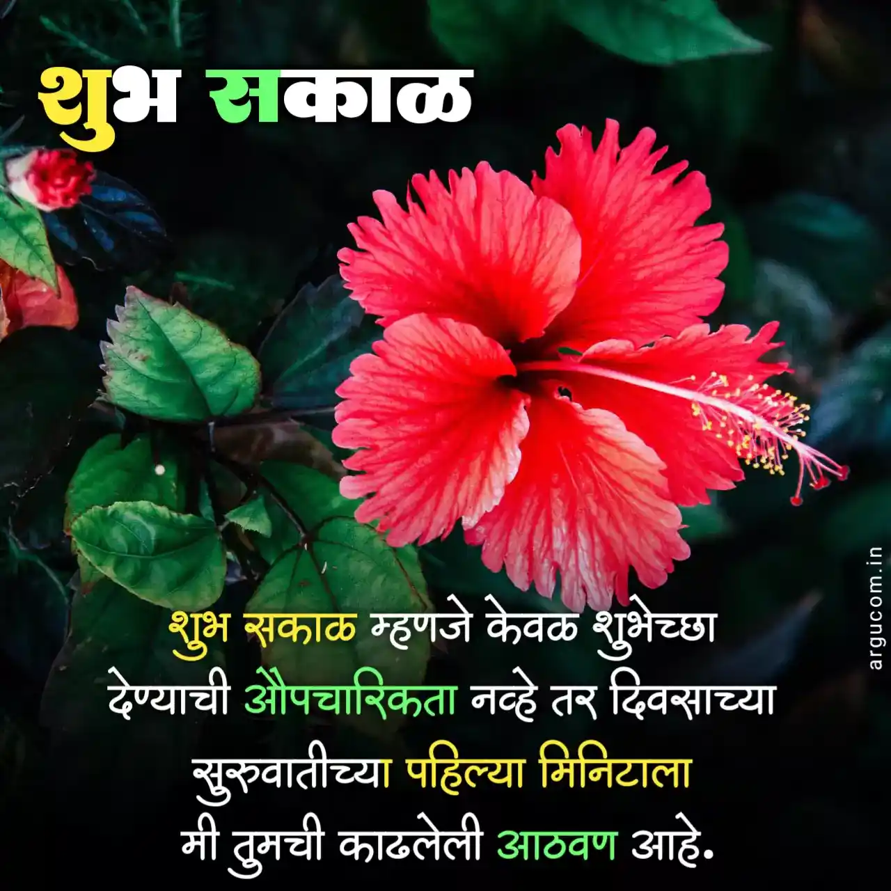 Good morning quotes in marathi