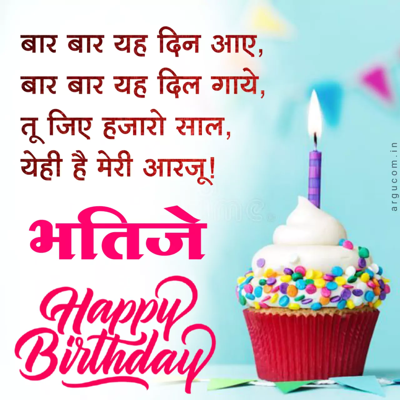 Happy Birthday Wishes For Nephew In Hindi